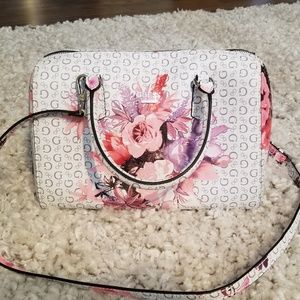 GUESS Ashville Rose Floral Handbag